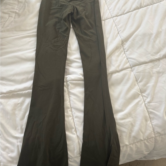 lululemon athletica Pants - Lululemon Flare Leggings size 4 green